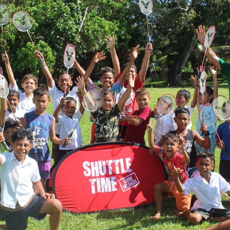 BWF Shuttle Time helps schools to extend sports curriculum in Aitutaki, Cook&nbsp;Islands